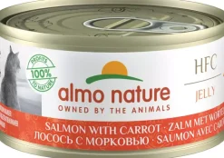 Almo Nature HFC Natural kattenvoer in gelei zalm & wortel 70g