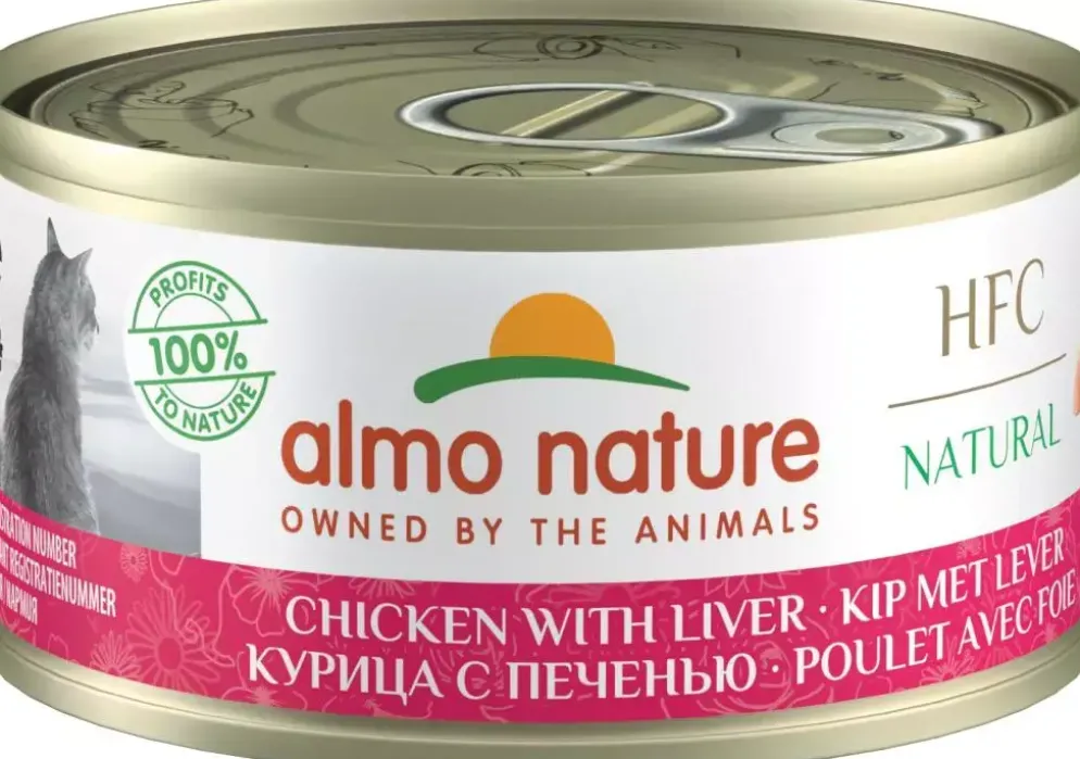 Almo Nature HFC Natural kattenvoer kip & lever 70g