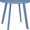 Ambiance bijzettafel rond 50x45cm blauw