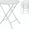 Ambiance bistrotafel vouwbaar mesh 60x72cm off white