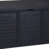 Ambiance kussenbox kunststof 120x52x58cm zwart