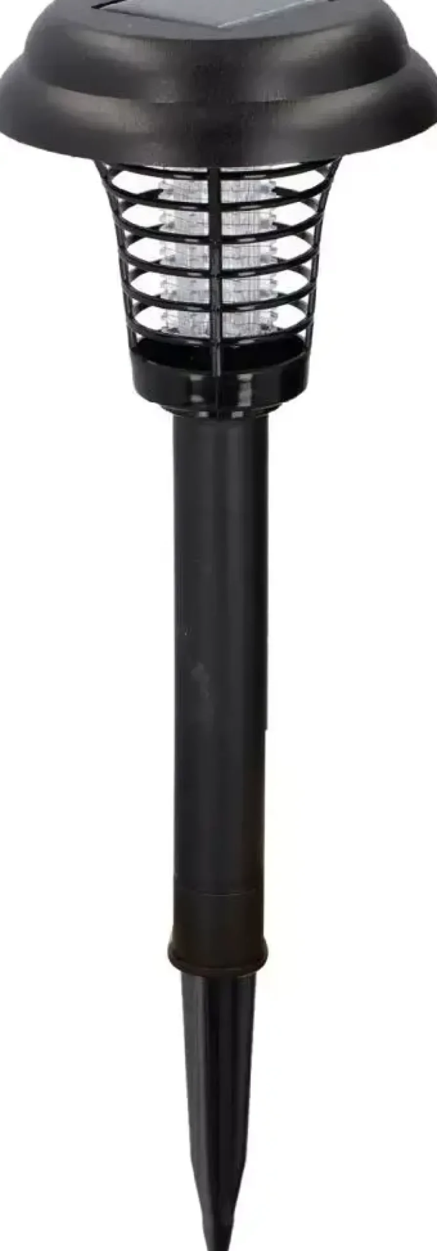 Anti-insectenlamp solar zwart
