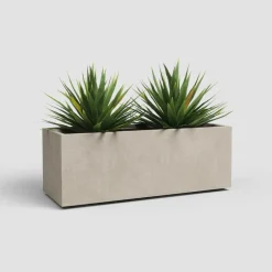 Artevasi sydney kunststof plantenbak 99.5x39.5x43cm crème