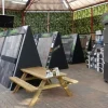 Asian Bluestone Opsluitband met Facet 6x20x100 cm – Blauw Gezoet