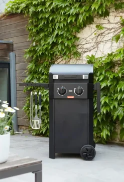 Barbecook E-Luca elektrische barbecue met inklapbare zijtafels