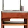 Barbecook houtbarbecue Pedro cortenstaal 97.9x55x154.5cm bruin