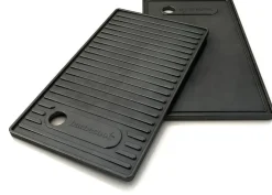 Barbecook Plancha gietijzer 42x24x1.5cm zwart
