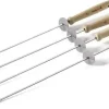 Barbecook 4 spiezen met afschuifring - fsc