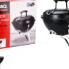 Bbq bolvorm 37cm zwart
