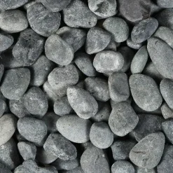 Beach pebbles zwart 40/60 mm 20kg