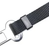 Beeztees autogordel voor een hondentuig nylon 85x2x0.3cm zwart