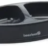 Beeztees dinerset kat plastic 2x 150ml 12x27.5x6cm antraciet