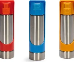 Beeztees drinkfles hond Loe plastic 532ml d7.5h26cm - 3 kleuren