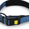 Beeztees hondenhalsband Parinca premium nylon 55-60x3cm blauw