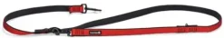 Beeztees hondenriem dressuurlijn Parinca premium nylon 200x2cm rood