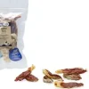 Beeztees hondensnack gevulde konijnenoren met eend 250g