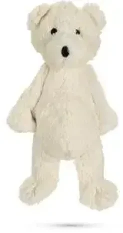 Beeztees hondenspeelgoed ijsbeer Dani pluche 40x20x13cm wit
