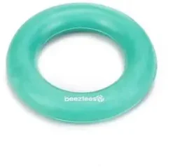 Beeztees hondenspeelgoed massief ring rubber 9x9x2.3cm mint