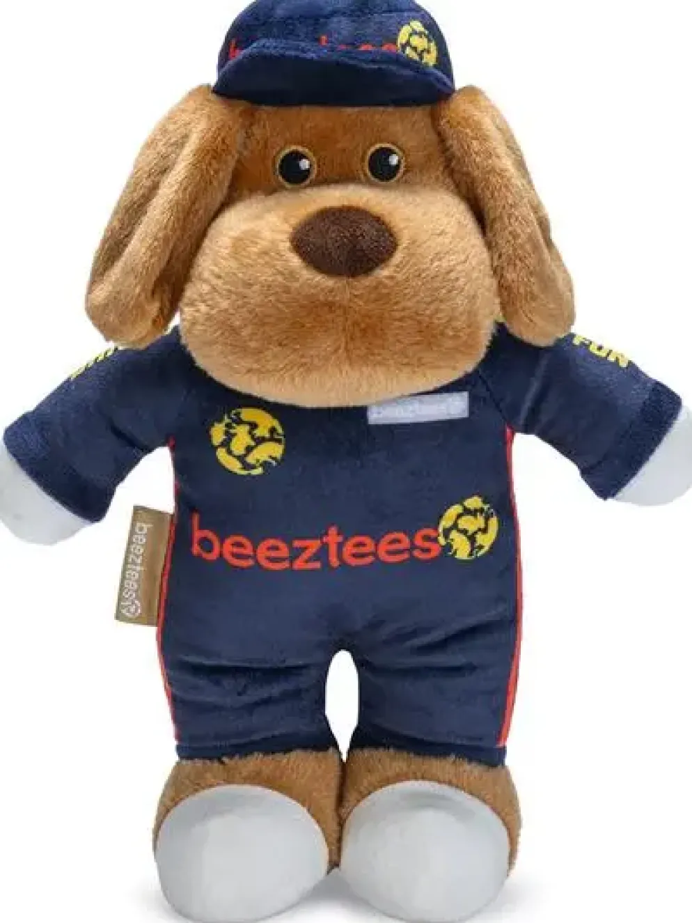 Beeztees hondenspeelgoed Race hond pluche 32x24x11.5cm multi kleur