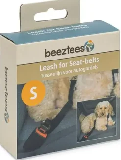 Beeztees hondentuig nylon 55x1,5cm zwart