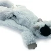 Beeztees kattenspeelgoed catnip platte Tex 2x15x27cm grijs