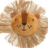 Beeztees kattenspeelgoed Jungle Leon pluche 10x9x2cm bruin