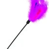 Beeztees kattentickler met zachte veren 45cm roze
