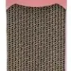 Beeztees krabplank Luipaard karton 45x13x2cm roze