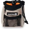 Beeztees poepzakhouder met beloningstasje Ordena nylon incl. 15 zakjes 8x4x10cm grijs
