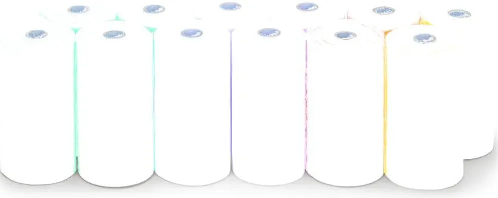 Beeztees poepzakjes navulling regenboog plastic 6x3x3cm multi kleur 12x20stuks
