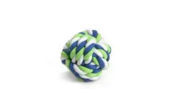 Beeztees touwbal voor knaagdieren katoen d7h7cm multikleur