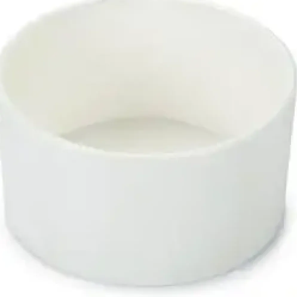 Beeztees vogelbakje rond plastic 7,5 x 4cm wit
