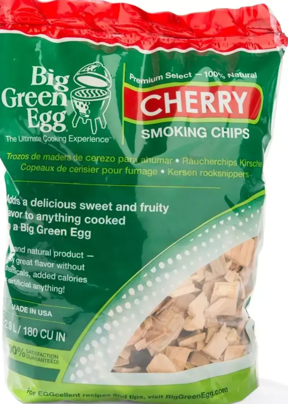 Big Green Egg rooksnippers cherry