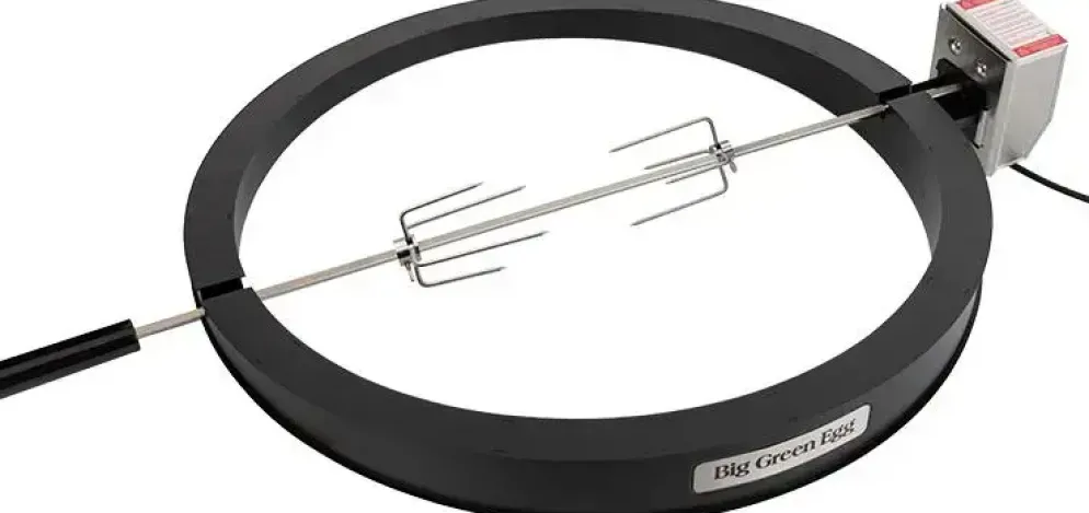 Big Green Egg Rotisserie l