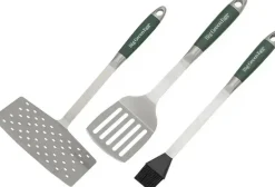 Big Green Egg Stainless steel custom bbq tool set