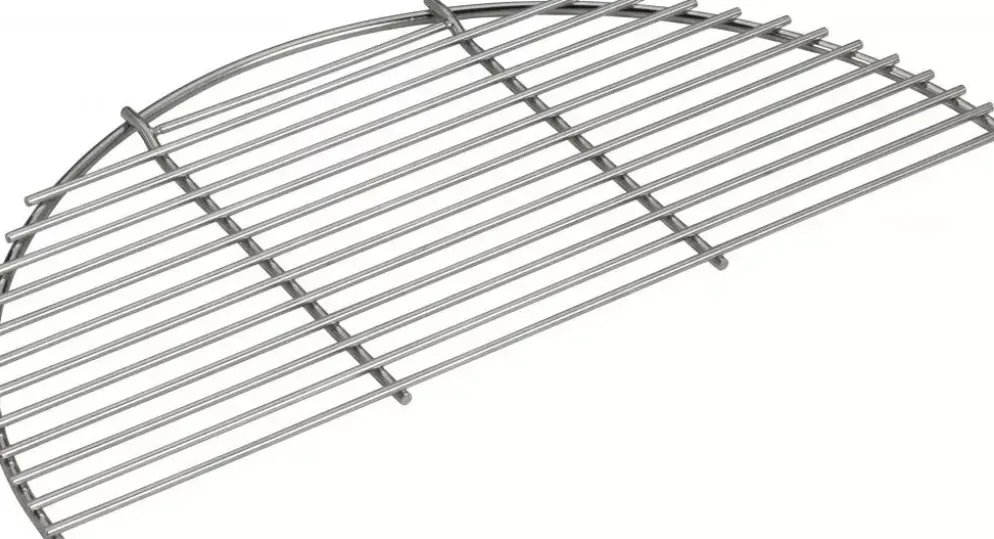 Big Green Egg Stainless steel half bbq rooster Large