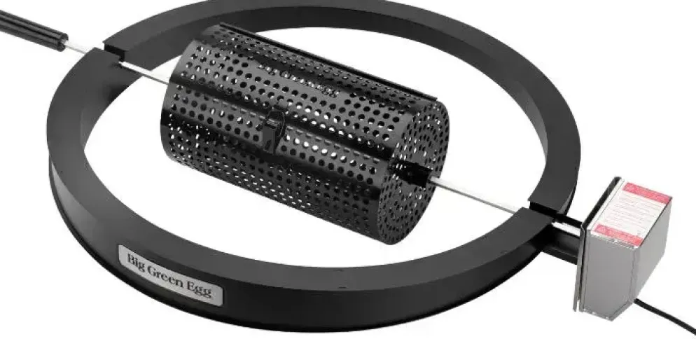 Big Green Egg Tumbler basket for rotisserie