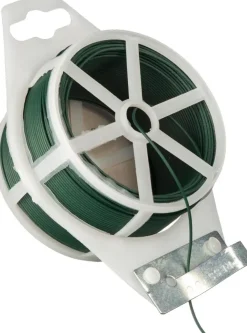 Binddraad geplastific. d0.6mm 50m