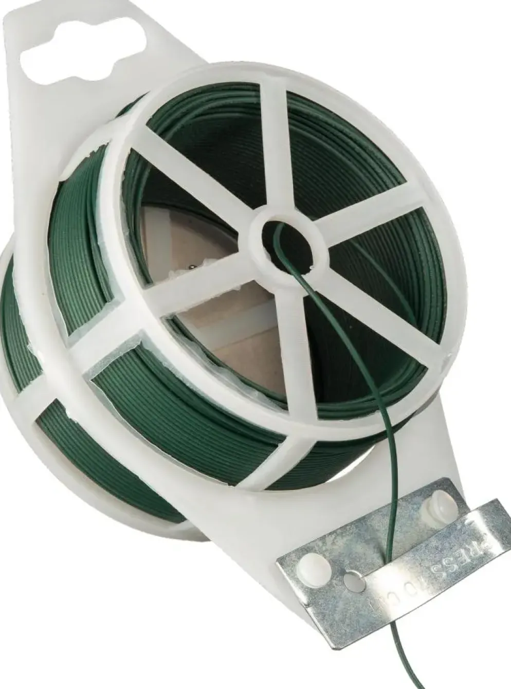Binddraad geplastific. d0.6mm 50m