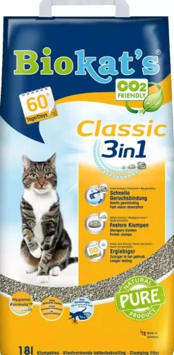 Biokat's Classic kattenbakvulling 18 liter