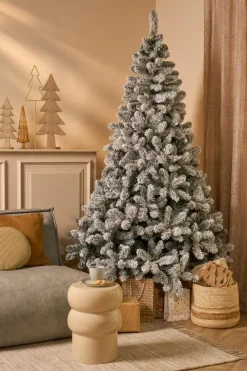 Black Box Trees Charlton kunstkerstboom besneeuwd groen 155cm