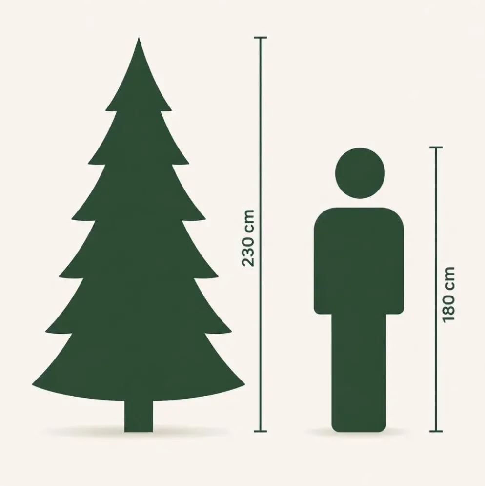 Black Box Trees Charlton Pilar kunstkerstboom groen 230cm