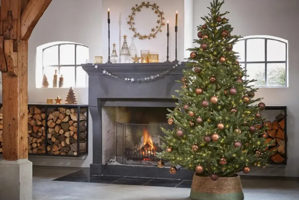 Black Box Trees frasier - kunstkerstboom 109x155 cm groen