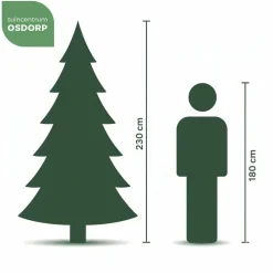 Black Box Trees frasier self shaping kunstkerstboom 147x230 cm groen