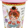 Blond Amsterdam coffee to go beker aardewerk sweet life 9x14cm multi
