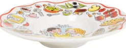 Blond Amsterdam diepbord aardewerk buon appetito 24x5cm multi