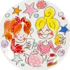 Blond Amsterdam petit four bordje aardewerk friends 12x1.5cm multi