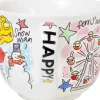 Blond Amsterdam soepkom aardewerk happy 14x9.5cm multi