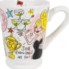 Blond Amsterdam xl mok aardewerk cheers to 50 years 10x12.5cm multi