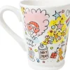 Blond Amsterdam xl mok aardewerk congratulations  10x12.5cm multi